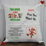 Personalised 16″ Pocket Cushion - Chri..