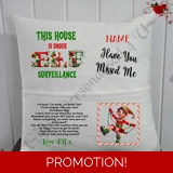 Personalised 16″ Pocket Cushion - Chri..