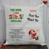 Personalised 16″ Pocket Cushion - Chri..