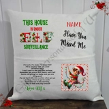 Personalised 16″ Pocket Cushion - Chri..
