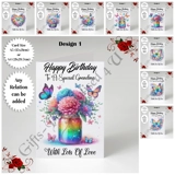 A5 or A4 Personalised Greeting Card - ..