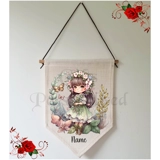 Personalised Linen Pennant Flag - Fair..
