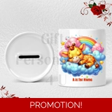 Personalised Ceramic Money Box - Giraf..