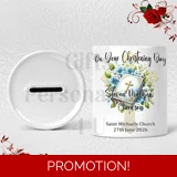 Personalised Ceramic Money Box - Chris..
