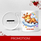 Personalised Ceramic Money Box - Giraf..