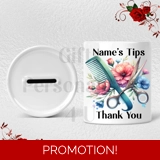 Personalised Ceramic Money Box - Tips ..
