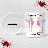 Personalised Ceramic Money Box - Tips ..