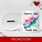 Personalised Ceramic Money Box - Tips ..