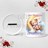 Personalised Ceramic Money Box - Moon ..