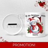Personalised Ceramic Money Box - My 1s.. Personalised Ceramic Money Box - My 1s..