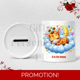 Personalised Ceramic Money Box - Giraf..