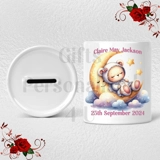 Personalised Ceramic Money Box - Moon ..