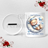 Personalised Ceramic Money Box - Moon ..