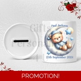Personalised Ceramic Money Box - Moon ..