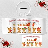 Personalised Ceramic Money Box - Name'..