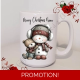Personalised Mug 11oz & 15oz sizes - W..