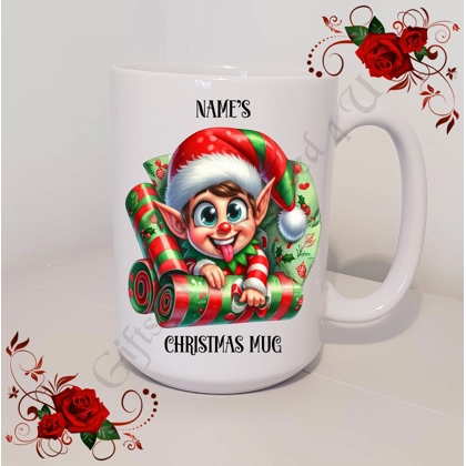 Personalised Mug 11oz & 15oz sizes - Funny - Name's Christmas Mug - Design 15 Personalised Mug 11oz & 15oz sizes - Funny - Name's Christmas Mug - Design 15