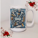 Designed Mug 11oz & 15oz sizes - Dad -..