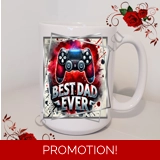 Designed Mug 11oz & 15oz sizes - Dad -..
