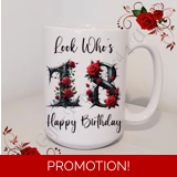 Personalised Mug 11oz & 15oz sizes - H..