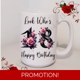 Personalised Mug 11oz & 15oz sizes - H.. Personalised Mug 11oz & 15oz sizes - H..