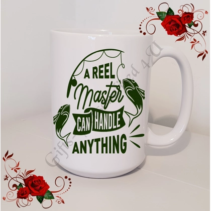 Designed Mug 11oz & 15oz sizes - Fishing Quote - Design 1