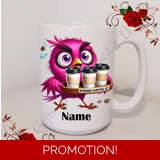 Personalised Mug 11oz & 15oz sizes - Q..