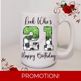 Personalised Mug 11oz & 15oz sizes - H..