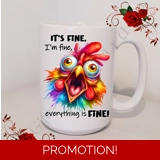 Designed Large 15oz Mug - Humour - Gif..