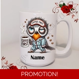 Personalised Mug 11oz & 15oz sizes - Q..