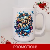Designed Mug 11oz & 15oz sizes - World..