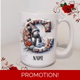 Personalised Mug 11oz & 15oz sizes - C..