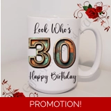 Personalised Mug 11oz & 15oz sizes - H..