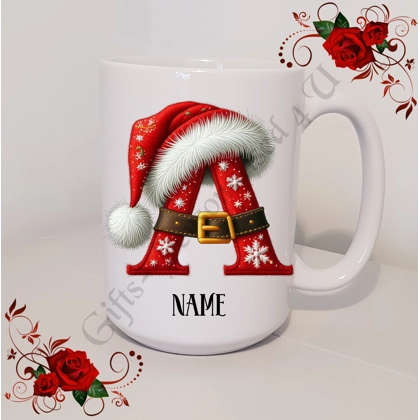 Personalised Mug 11oz & 15oz sizes - Christmas / Initial / Name - D.33