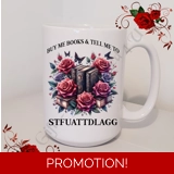 Designed Mug 11oz & 15oz sizes - Book ..