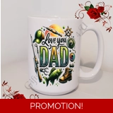 Designed Mug 11oz & 15oz sizes - Love ..