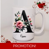 Personalised Mug 11oz & 15oz sizes - F.. Personalised Mug 11oz & 15oz sizes - F..