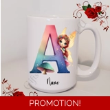Personalised Mug 11oz & 15oz sizes - C..