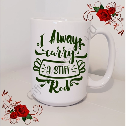 Designed Mug 11oz & 15oz sizes - Fishing Quote - Design 4