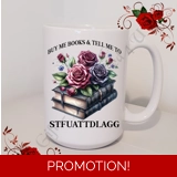 Designed Mug 11oz & 15oz sizes - Book ..