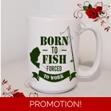 Designed Mug 11oz & 15oz sizes - Fishi..