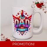 Designed Mug 11oz & 15oz sizes - Dad Y..