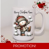 Personalised Mug 11oz & 15oz sizes - W..