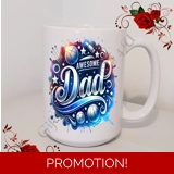 Designed Mug 11oz & 15oz sizes - Aweso..