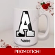 Personalised Mug 11oz & 15oz sizes..