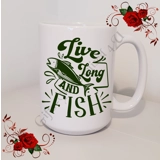 Designed Mug 11oz & 15oz sizes - Fishi..