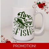 Designed Mug 11oz & 15oz sizes - Fishi..