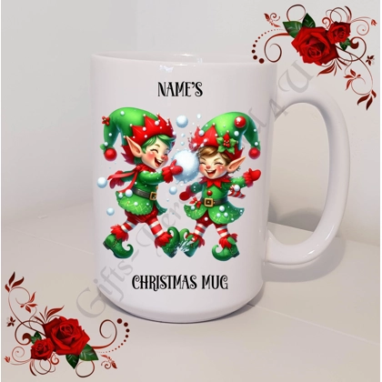 Personalised Mug 11oz & 15oz sizes - Funny - Name's Christmas Mug - Design 9 Personalised Mug 11oz & 15oz sizes - Funny - Name's Christmas Mug - Design 9