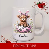 Personalised Mug 11oz & 15oz sizes - E..
