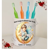 Personalised Ceramic Tooth Brush Holde..